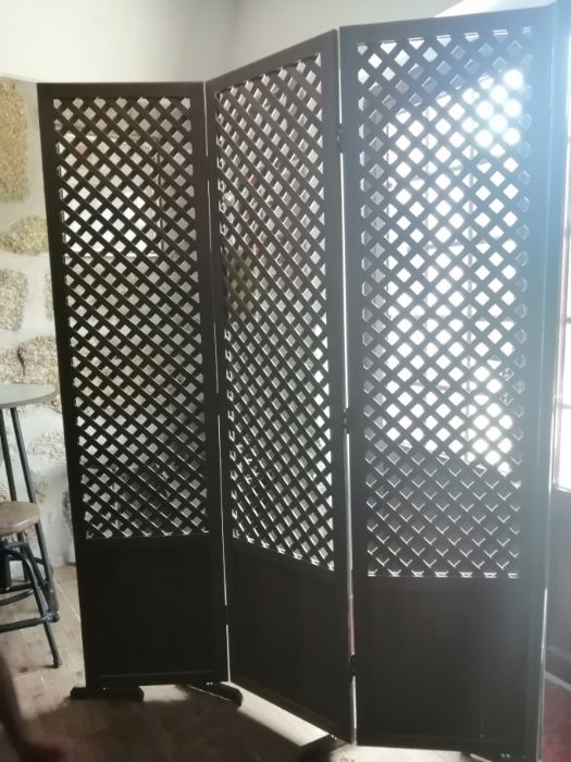 Biombo Madeira maciça