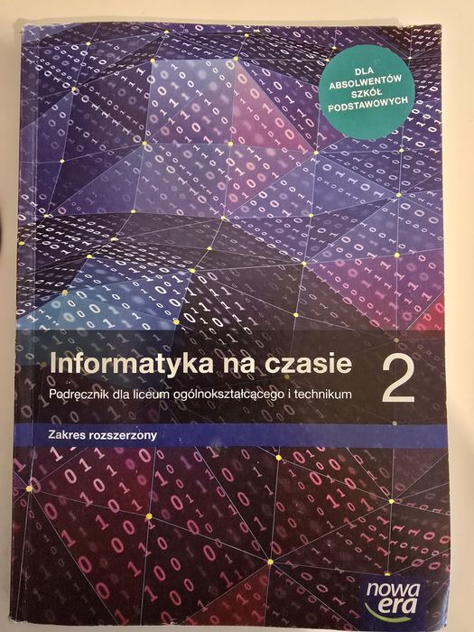 Informatyka na czasie 2 _ Zakres rozszerzony _ Nowa era
