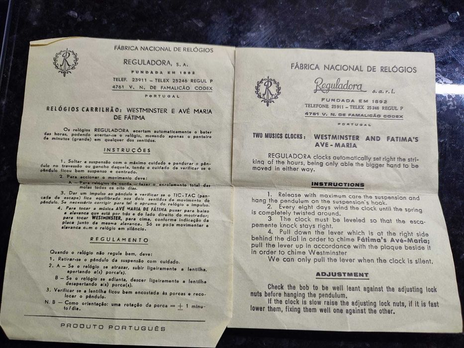 Relógio parede reguladora vintage64738622922243125