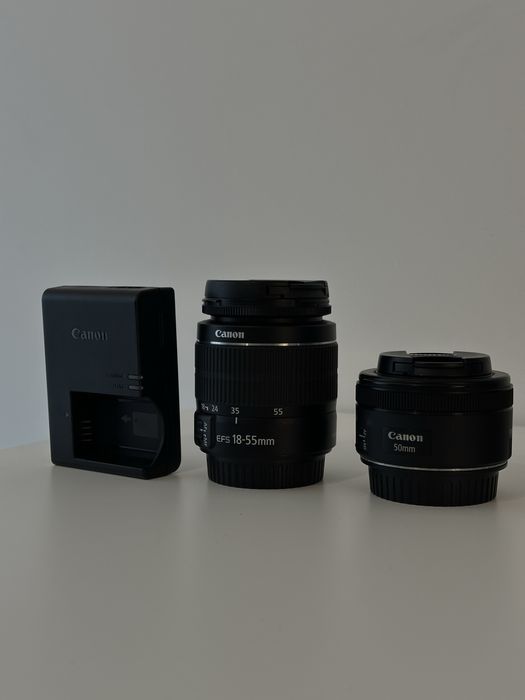 Canon EOS 250D + Lentes e Acessórios