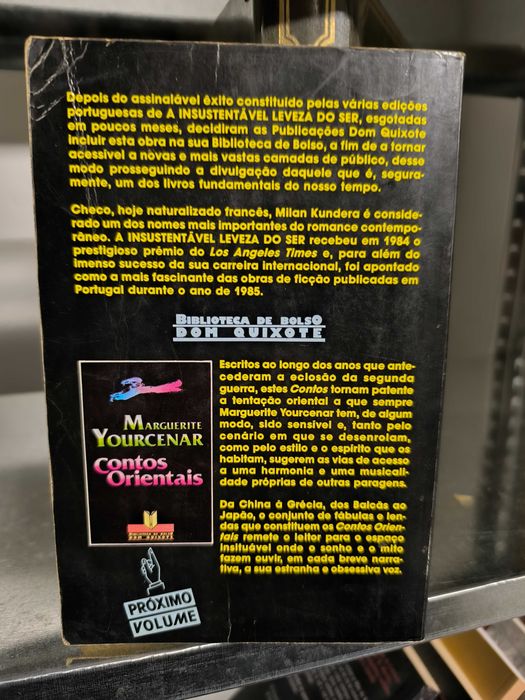 Milan Kundera — A Insustentável Leveza do Ser