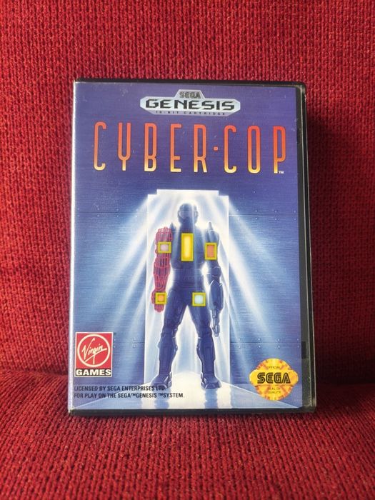Capa SEGA Master System CYBERCOP