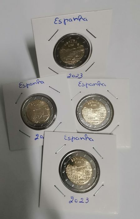 Moeda comemorativa UNC 2€ - Espanha 2023