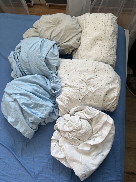 Drewniane łóżeczko Ikea