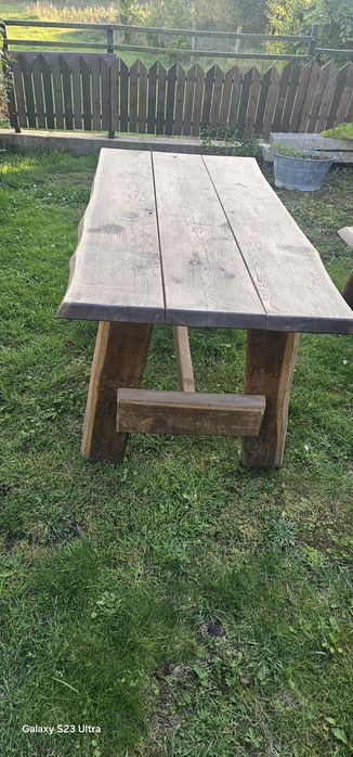 Dębowe meble ogrodowe