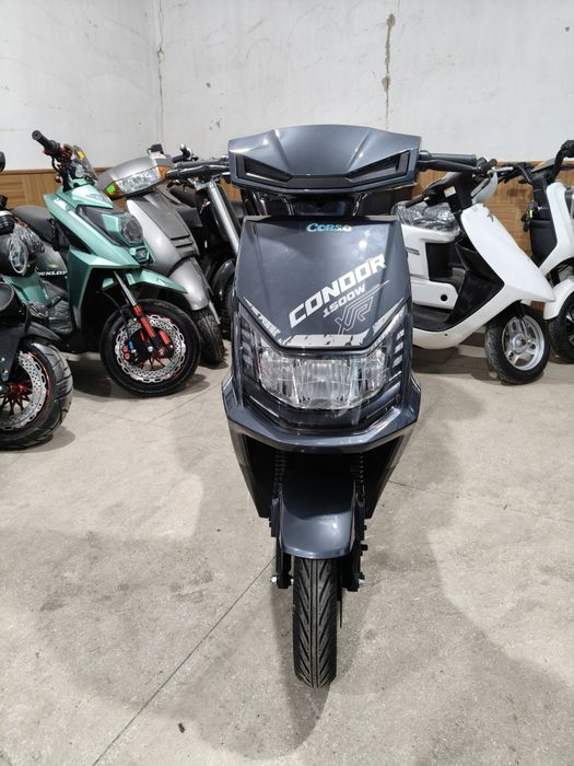 Електроскутер Corso CONDOR 1500W 30AH літій залізо фосфат 
Це сучасний