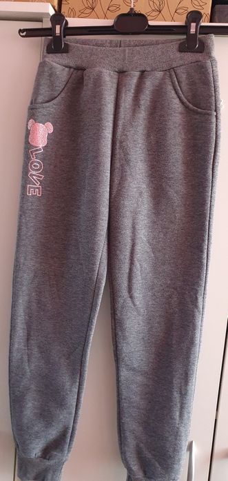 Dres dla dziewczynki 128/134, szary