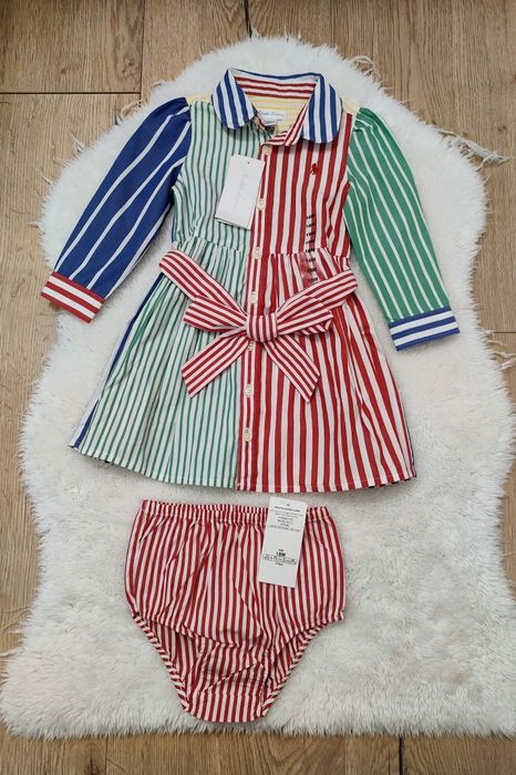 Sukienka i bloomersy polo Ralph Lauren