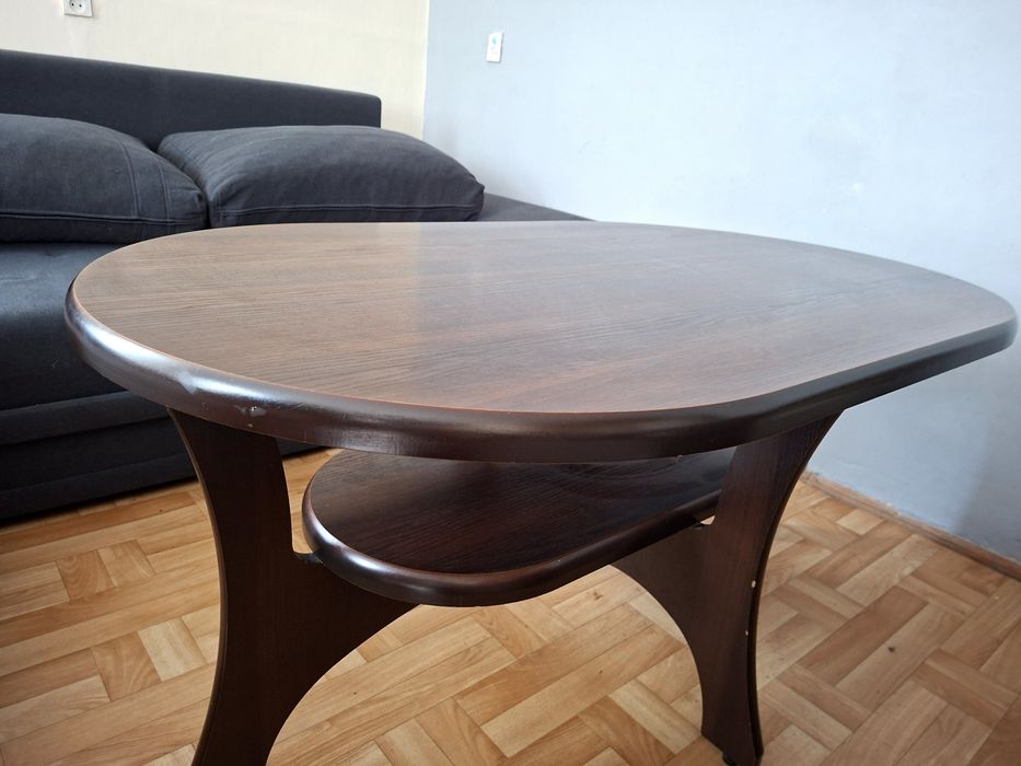 Solidna drewniana ława