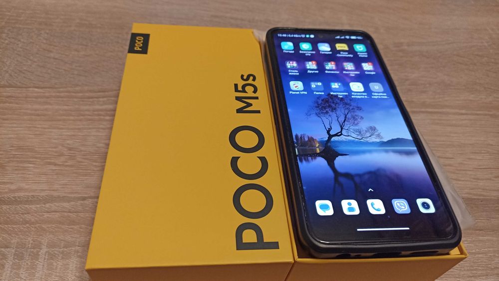 Смартфон POCO M5s 4/128GB Grey ИДЕАЛЬНОЕ состояние! AMOLED 90Hz