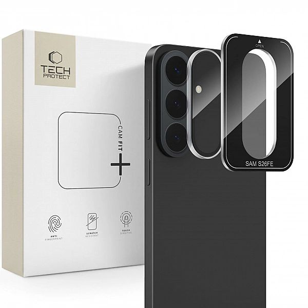Osłona Aparatu Tech-Protect Camring Fit+ Galaxy S26 Fe Clear