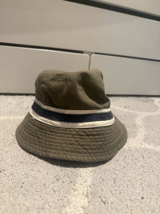 Dwustronny Kapelusz Bucket Hat – Khaki / Kwiatowy Wzór