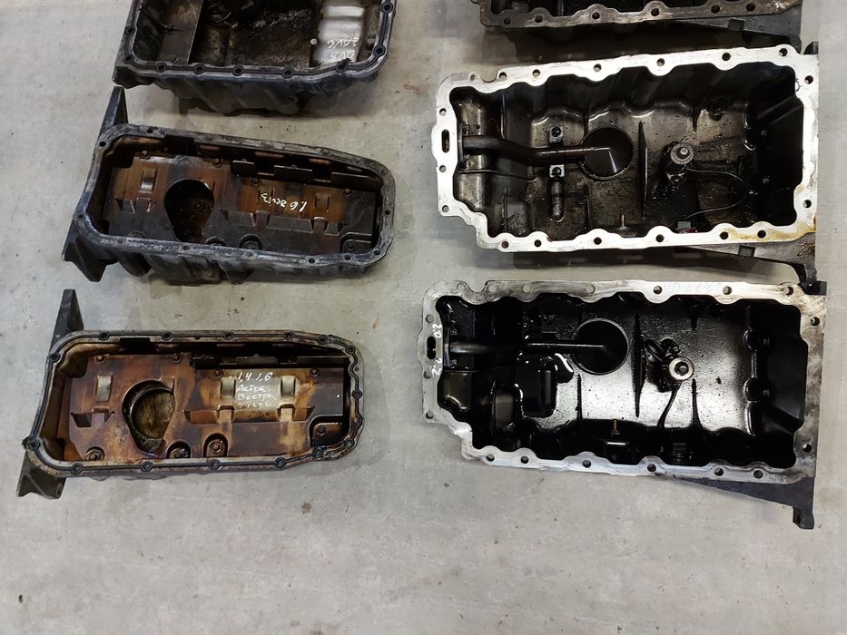 Масляний піддон (картер мотора) Опель Вектра, Астра, Зафіра 2.0,2.2dti