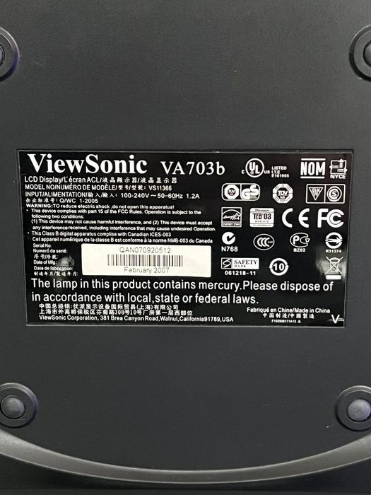 Monitory LCD sprawne