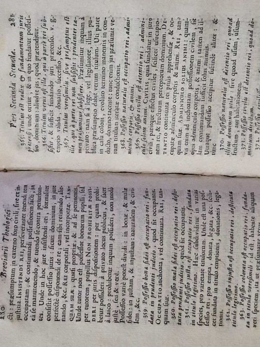 Належав до Ордену Капуцинів Breviarium Theologicum \ Breviarium Romanum - 1695 р