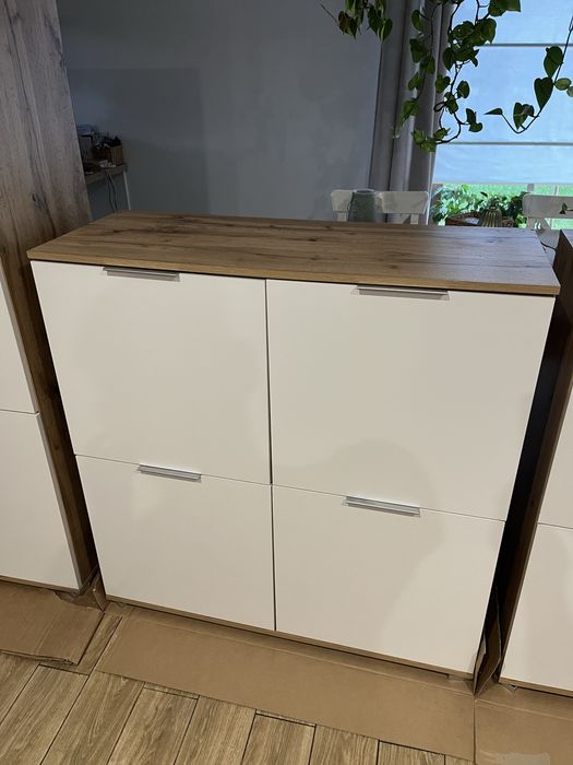 Zestaw mebli biały mat