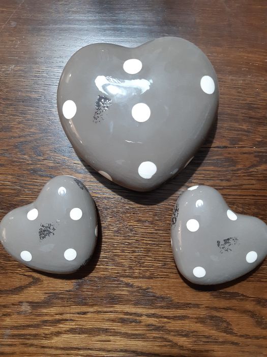 Ceramiczne serduszka