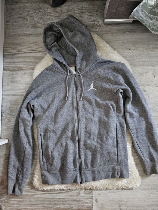 Bluza z kapturem Air Jordan Jumpman Nike Swoosh Rozmiar M Szara