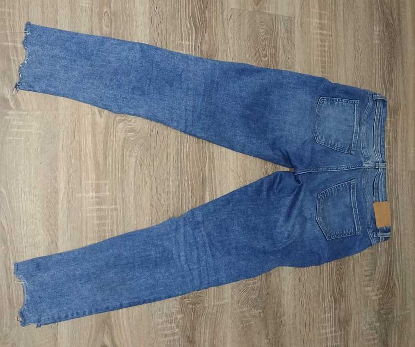 jeansowe spodnie zara obcisłe skinny M/L