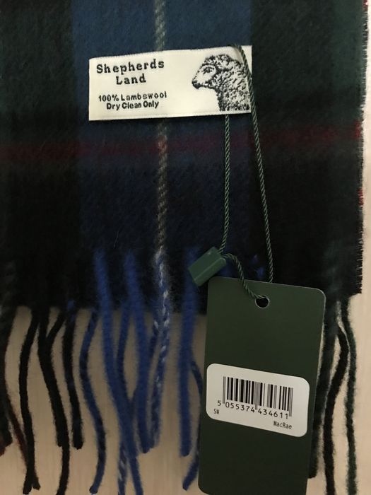 Шарф чоловічий  теплий 100% Lambswool ,виробництво Шотландія .
