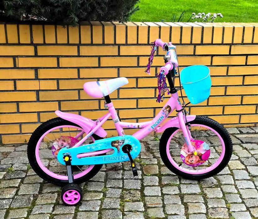 399 zł Rower 16 cali różowy Elza Frozen