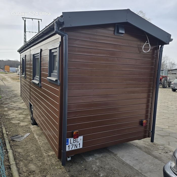 Przyczepa kempingowa domek Tinę hause domek tine haus