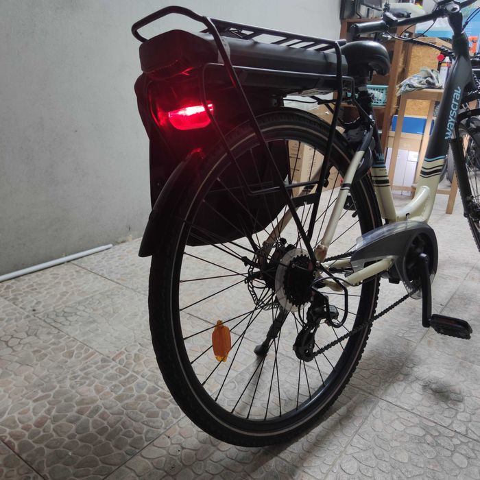 Bicicleta Elétrica Wayscral E300 28" – Motor Central – Autonomia 80km