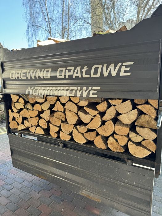 Grab buk dąb akacja / drewno kominkowe opałowe z transportem