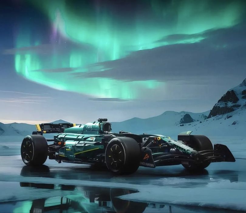 Конструктор TECHNIC F1 Aston Martin AMR25 1912  запчастин