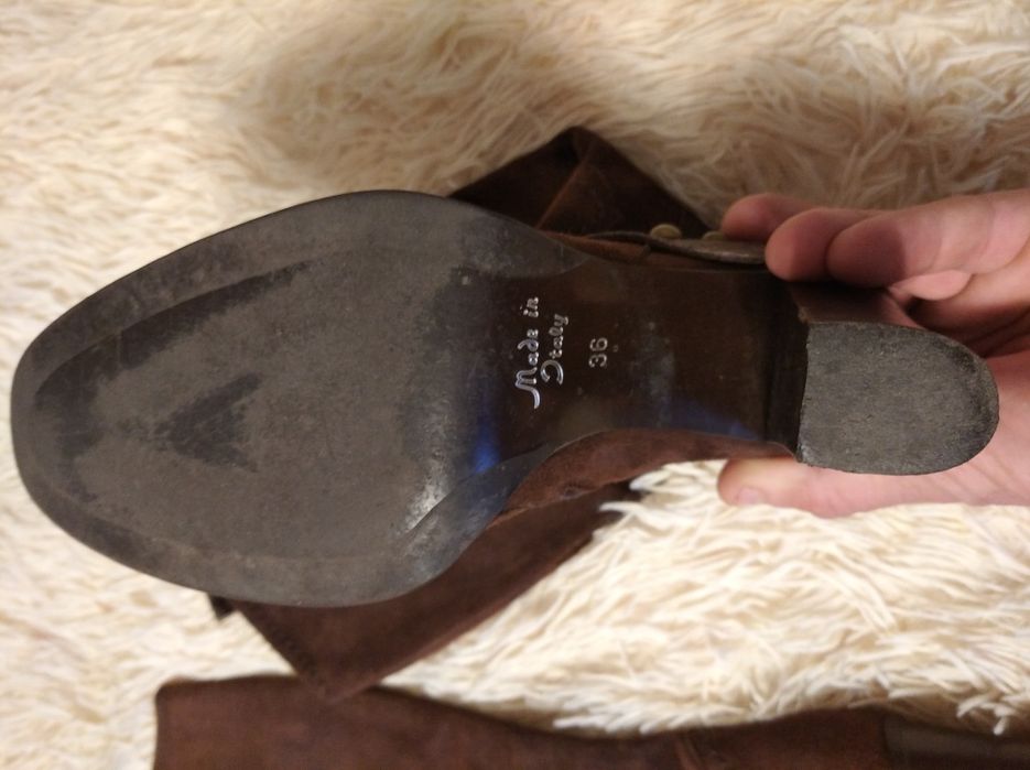 Продам итальянские женские модельные  сапоги
