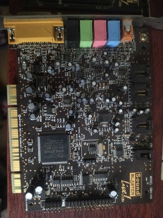 Звуковая карта Creative Sound Blaster Live CT4830 и др.(6 шт) PCI