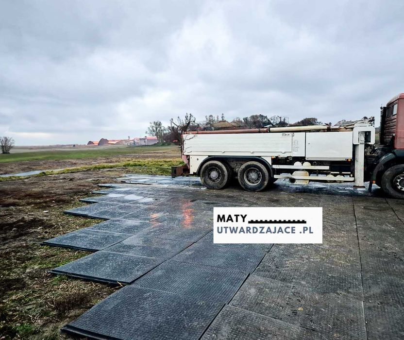 mata drogowa/ utwardzenie terenu / droga tymczasowa /120x80