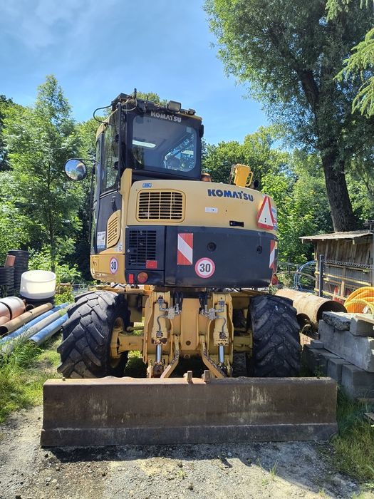 Koparka Komatsu Kołowa PW98R 8900mth świetny stan!