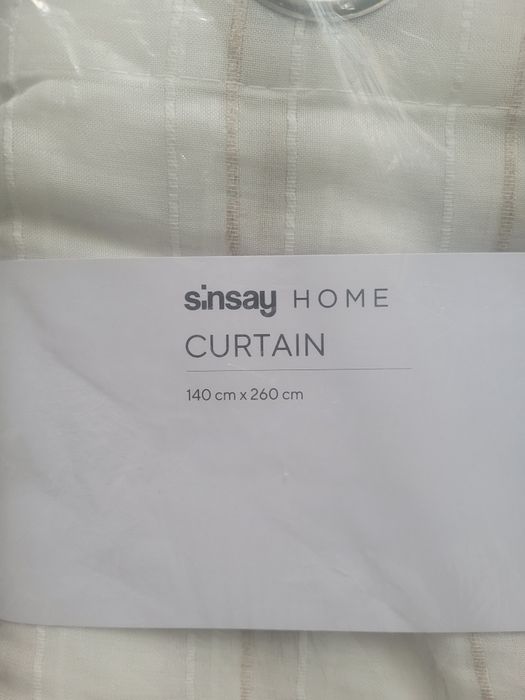 Firany, nowe 3 szt.