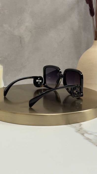 Окуляри Gucci GG1326S 001 Очки Гуччи Чорні Темна Лінза Черные оригинал