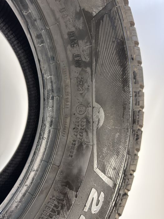 Літні шини 4шт R16 225/75CP 116 Continental VancoCamper 2023 9,8-10мм