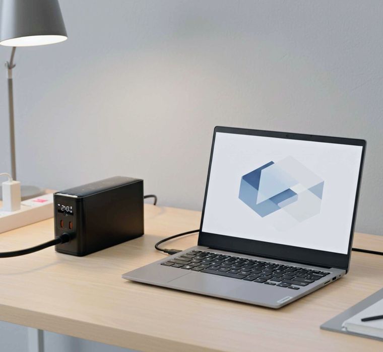 Зарядний пристрій Baseus Digital GaN Desktop Fast Charger  240w