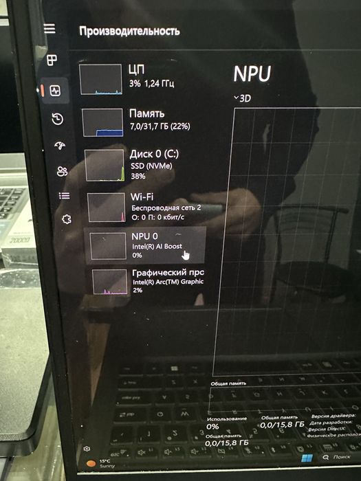 Мощный 4K ноутбук MSI 2025год c поддержкой NPU (ии) ultra 7