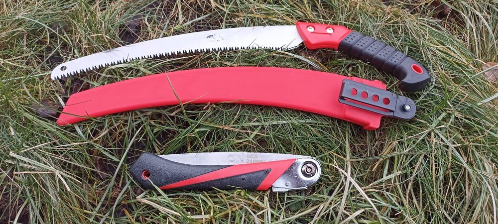 Пила садовая серповидная sk-5 сталь супер якість