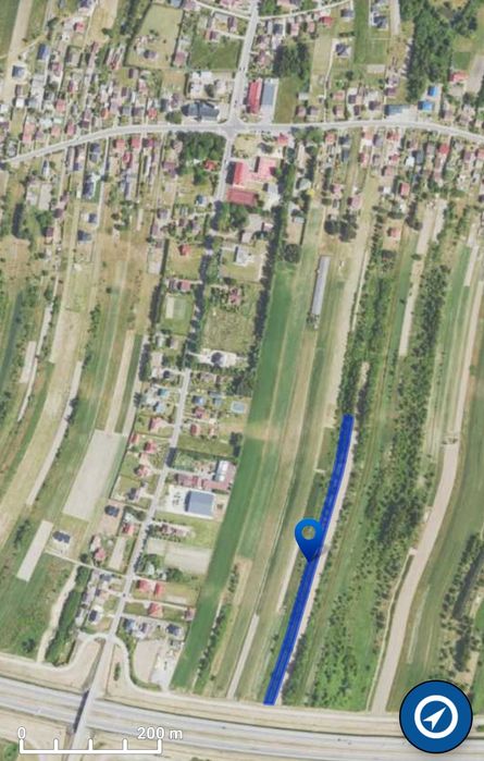 Działka 45 arów przy serwisówce Bratkowice - View 2