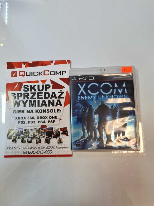 Gra PlayStation 3 PS3 XCOM Enemy Unknow Gwarancja 1 Rok QUICK-COMP