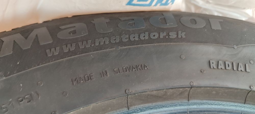 Шини Матадор Словакія б/в, 4шт