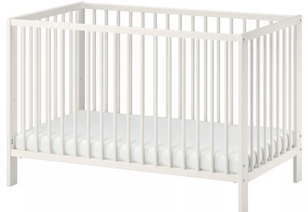 Cama grades Ikea com colchão