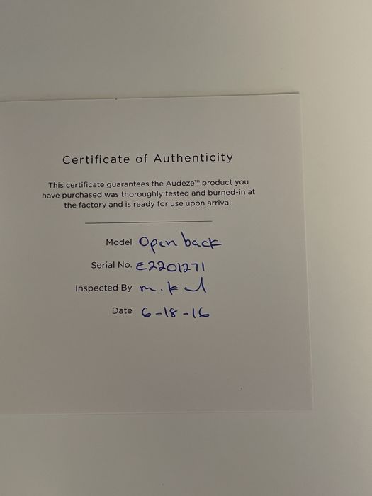 AUDEZE EL-8 Open-Back