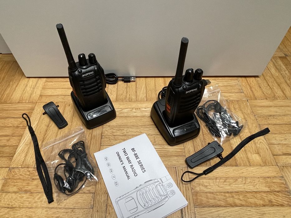 Krótkofalówki PMR 446 Baofeng 2 szt