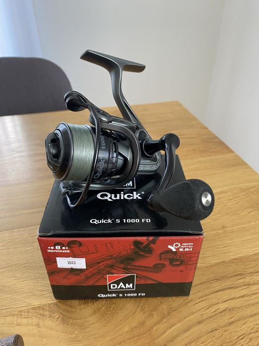 Mikado Hirameki Xtra Light Spin 240 cm do 8 g + DAM Quick 5 1000 FD