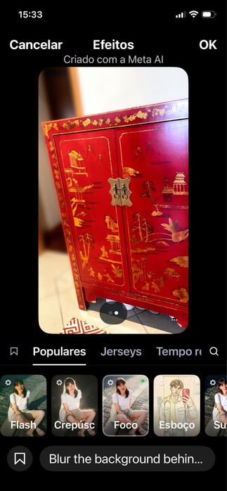 Movel de entrada japonês