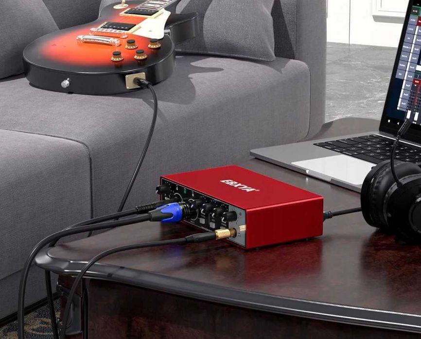 Karta dźwiękowa Interfejs audio USB EBXYA 24-bitowy/192 kHz R75