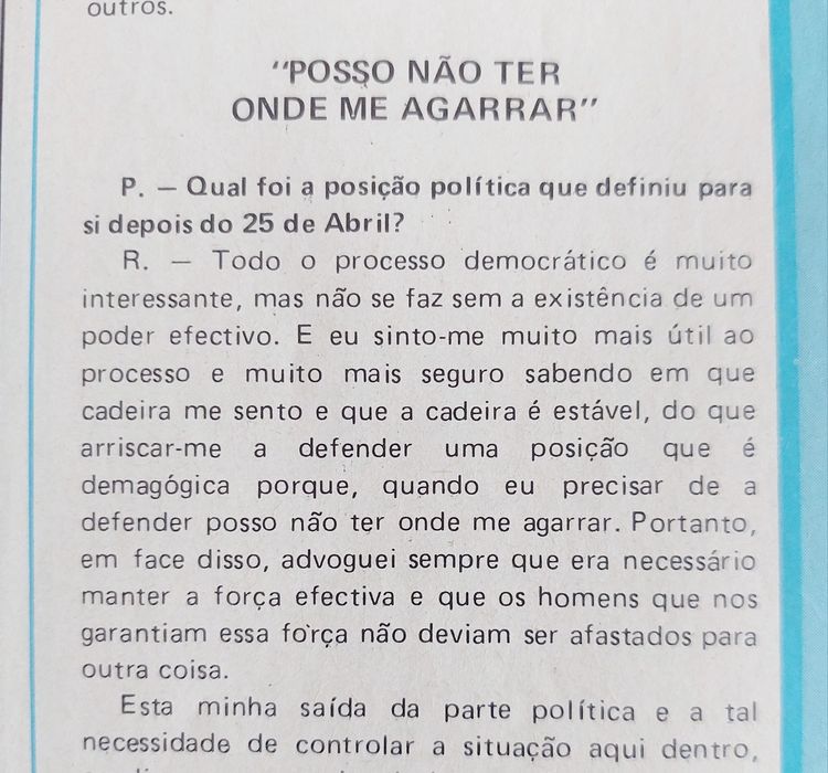 1975 - Entrevista com SALGUEIRO Maia