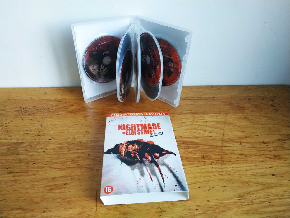 Коллекционные хоррор-киноциклы ужасов на двд и блю рей dvd blu ray